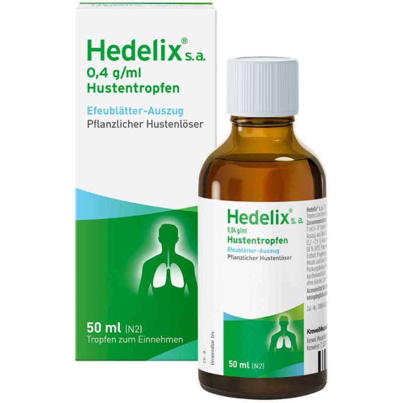 Hedelix s.a. Hustentropfen 50 ml