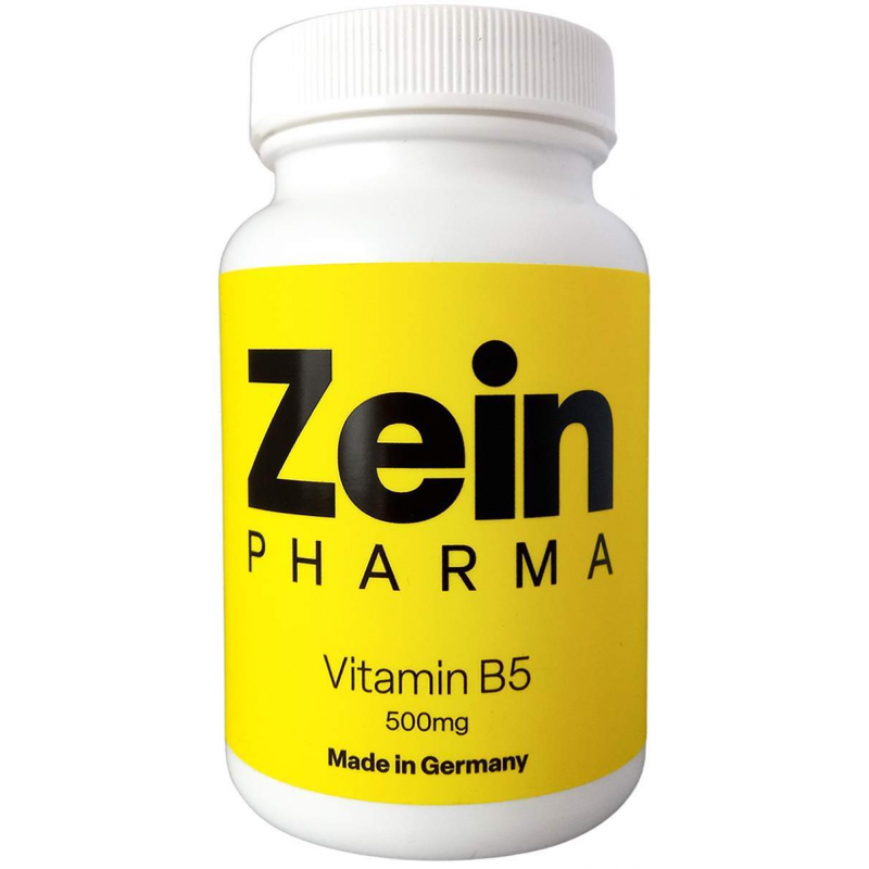 Vitamin B5 Pantothensäure 500 mg Kapseln