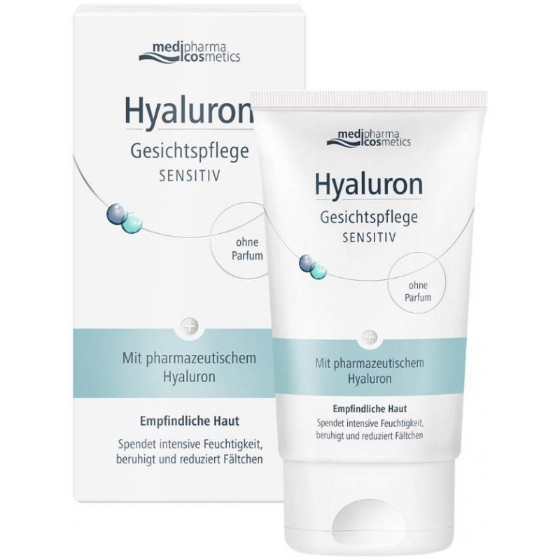 medipharma cosmetics Hyaluron Gesichtspflege sensitive 50 ml Creme