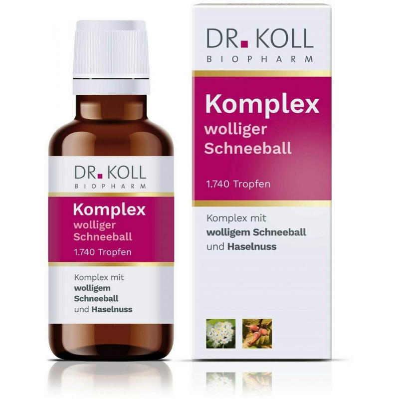 Komplex Wolliger Schneeball Haselnuss Dr.Koll 50 ml Tropfen