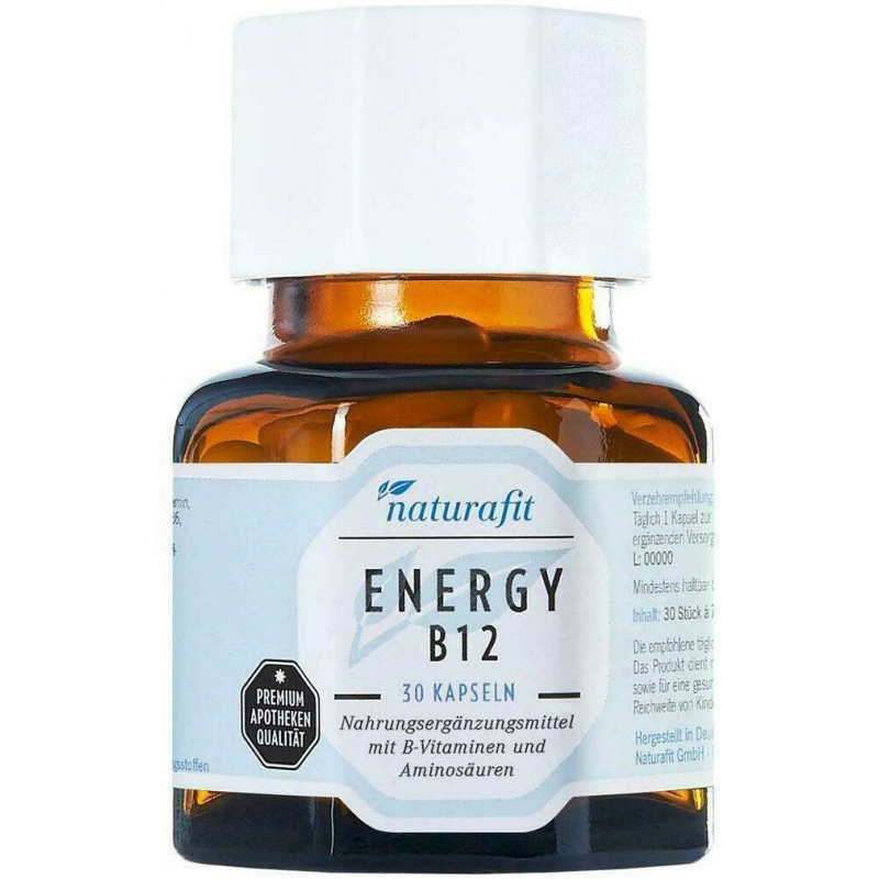 Naturafit Energy B12 Kapseln 30 Stk