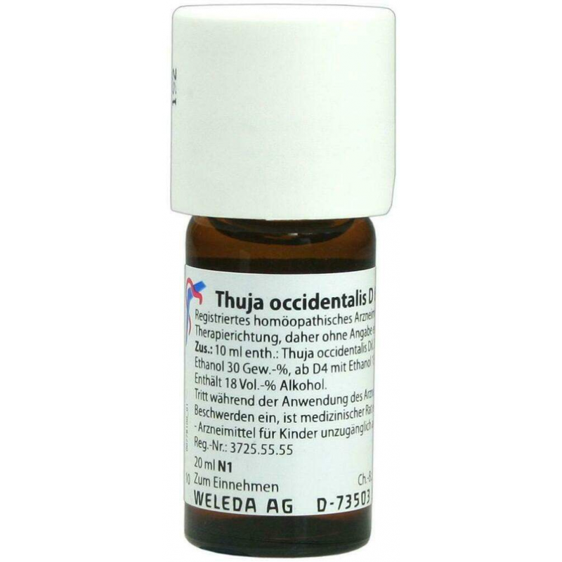 Weleda Thuja Occidentalis D6 Dilution 20 ml
