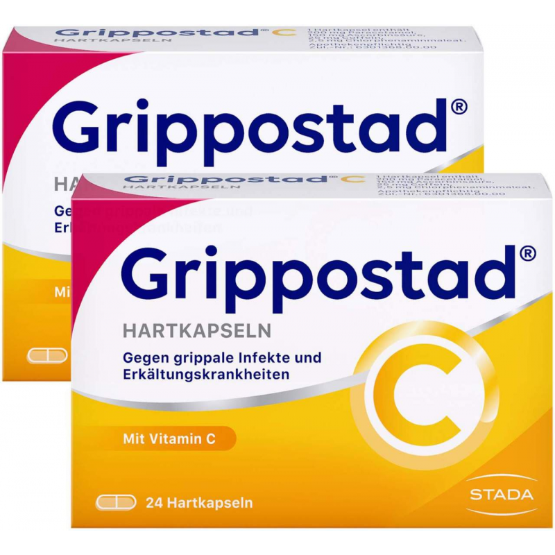 Sparset Grippostad C Hartkapseln 2 x 24 Kapseln