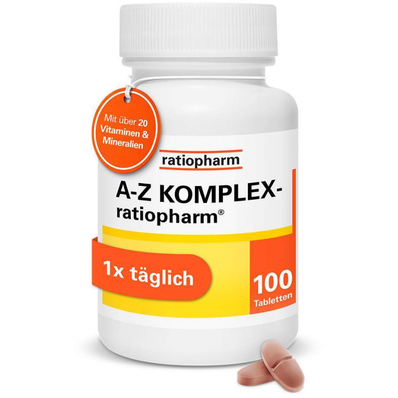 A-Z Komplex-ratiopharm 100 Tabletten