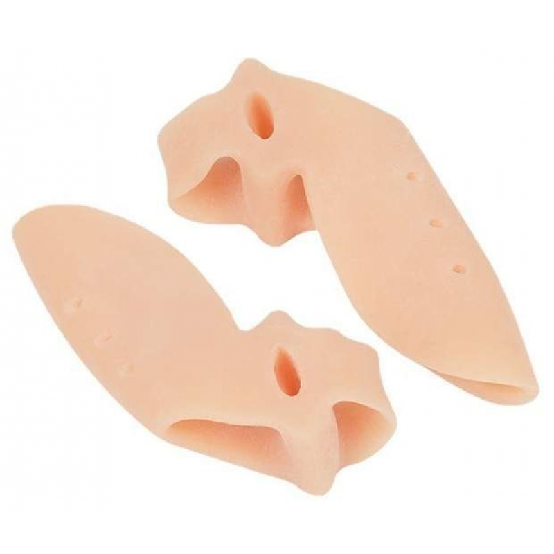 Halluxschutz Gel-Double-Ring mit Ballenschutz, creme