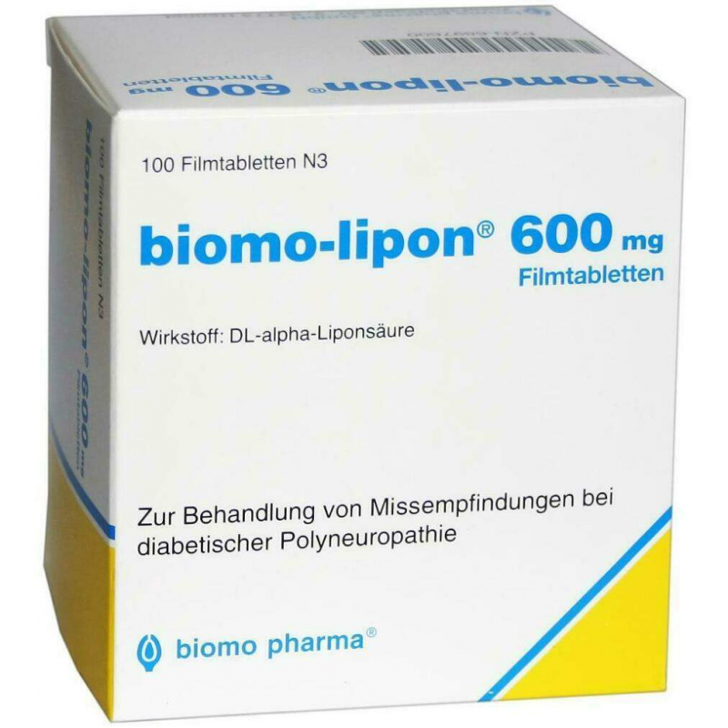 Biomo Lipon 600 100 Filmtabletten