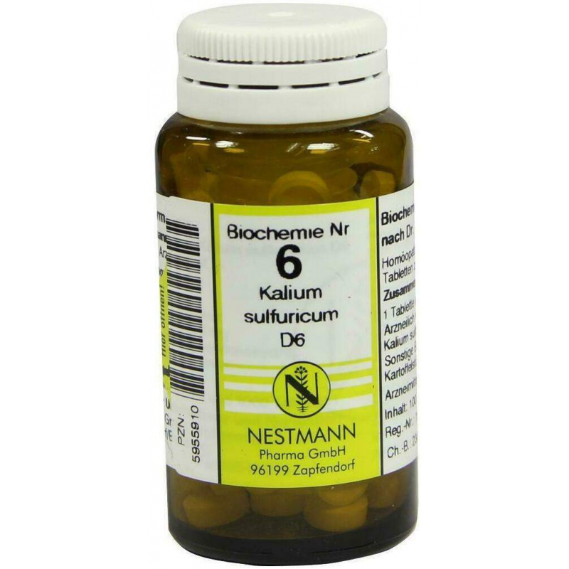 Biochemie 6 Kalium Sulfuricum D 6 100 Tabletten