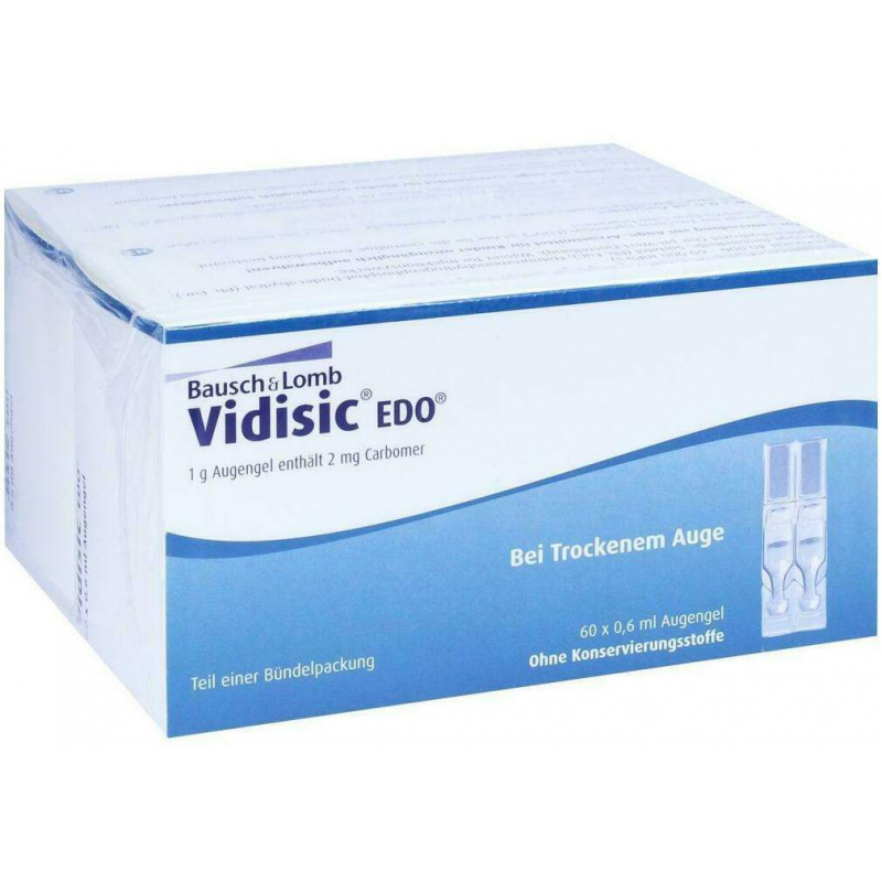 Vidisic Edo 120 X 0.6 ml Augengel