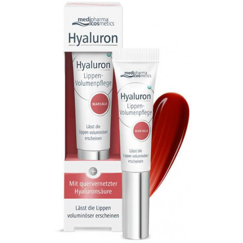 medipharma cosmetics Hyaluron Lippen-Volumenpflege Marsala 7 ml Balsam