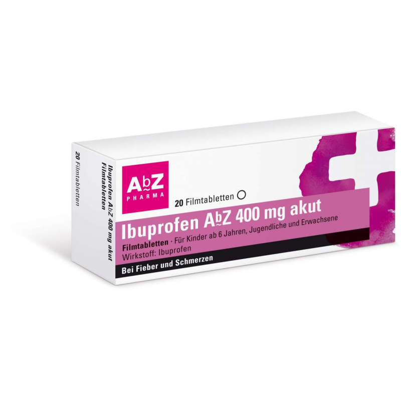 Ibuprofen Abz 400 mg Akut 20 Filmtabletten