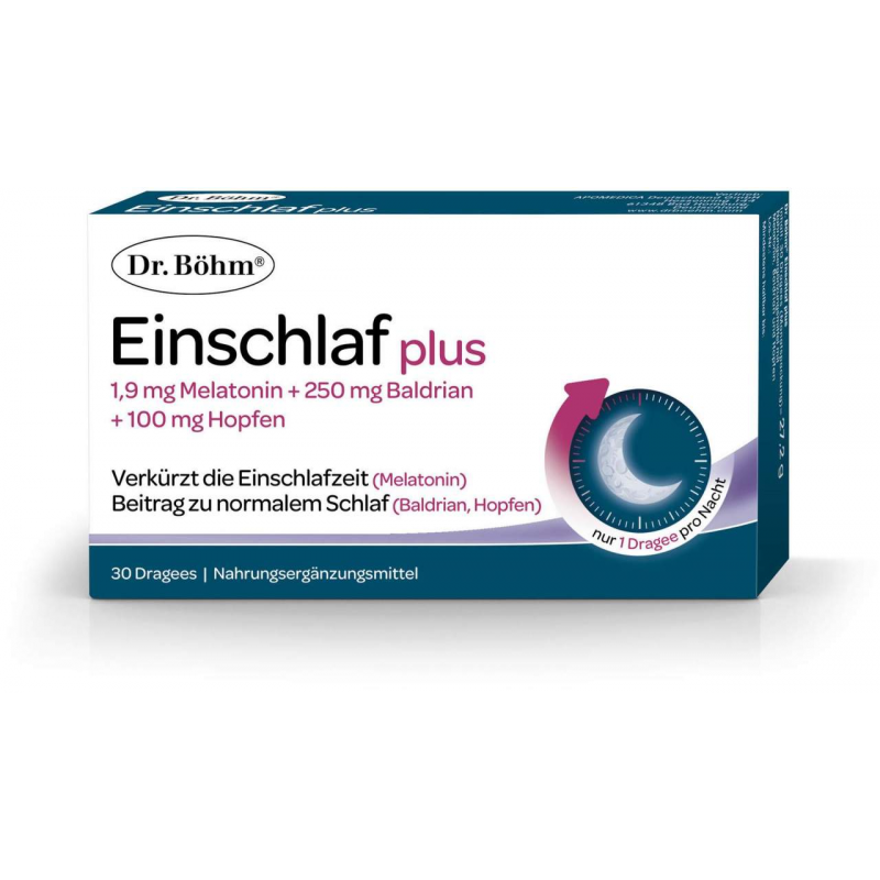Dr. Böhm Einschlaf Plus 30 Dragees