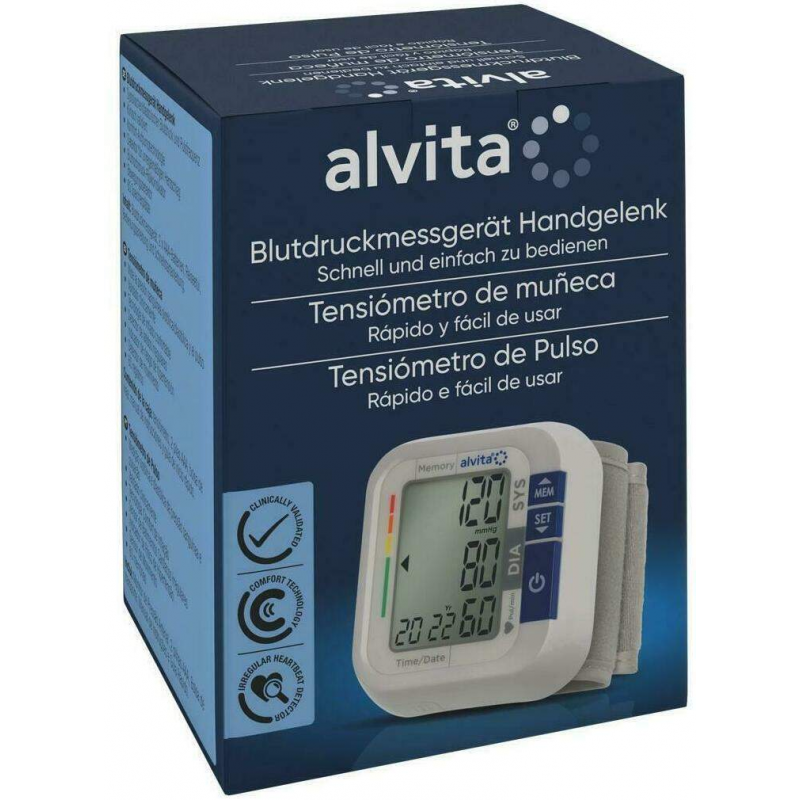 Alvita Blutdruckmessgerät Handgelenk