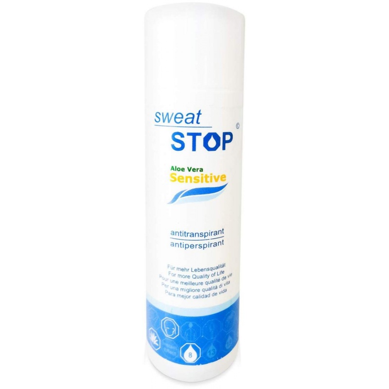 Sweatstop Aloe Vera Sensitive 100 ml Spray