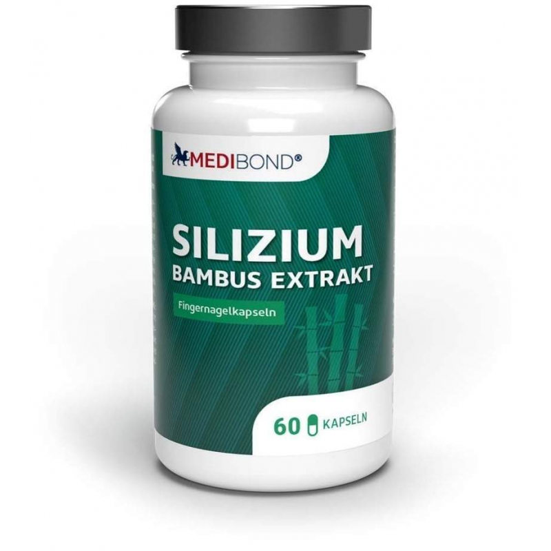 Silizium Bambus Extrakt Medibond 60 Kapseln