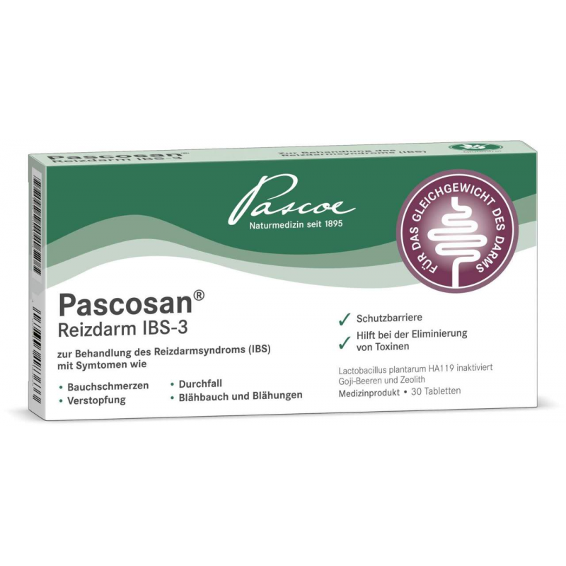 Pascosan Reizdarm IBS-3 Tabletten 30 Stück