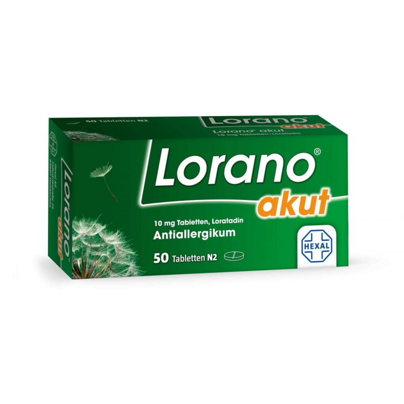 Lorano akut Antiallergikum 50 Tabletten