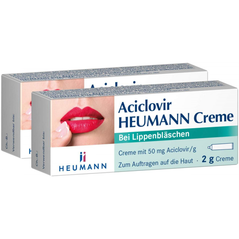 Aciclovir Heumann 2 x 2 g Creme