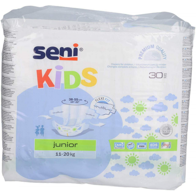 Seni Kids Junior 11-20 KG Inkontinenzhose 30 Stück