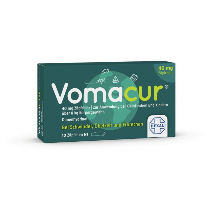 Vomacur 40 10 Zäpfchen