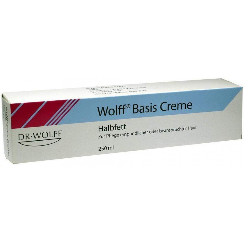 Wolff Basiscreme Halbfett 250 ml