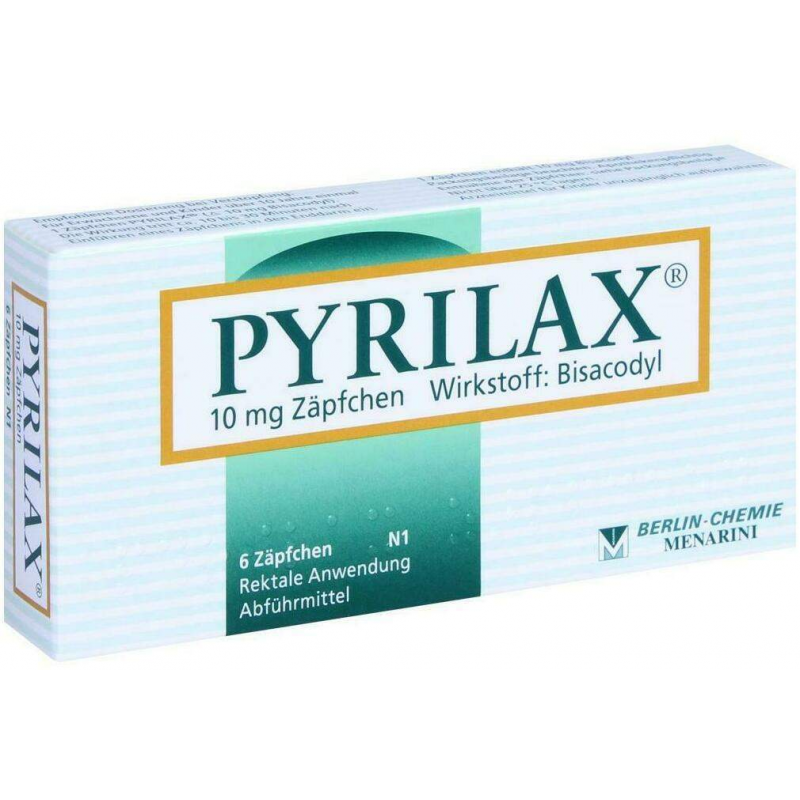 Pyrilax Suppositorien 10 mg 6 Zäpfchen