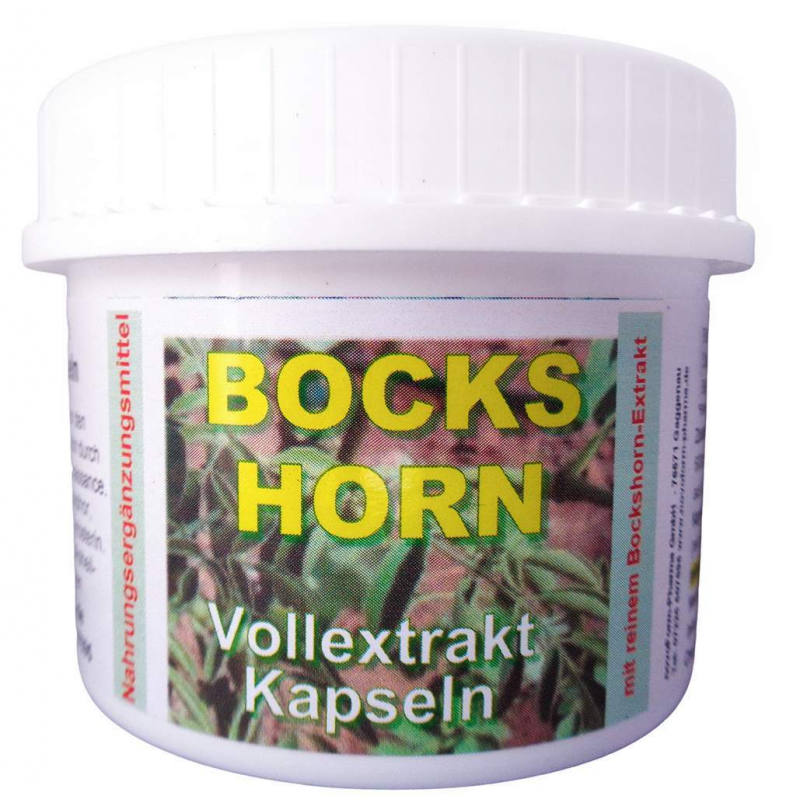 Bockshorn Vollextrakt 600 mg Kapseln