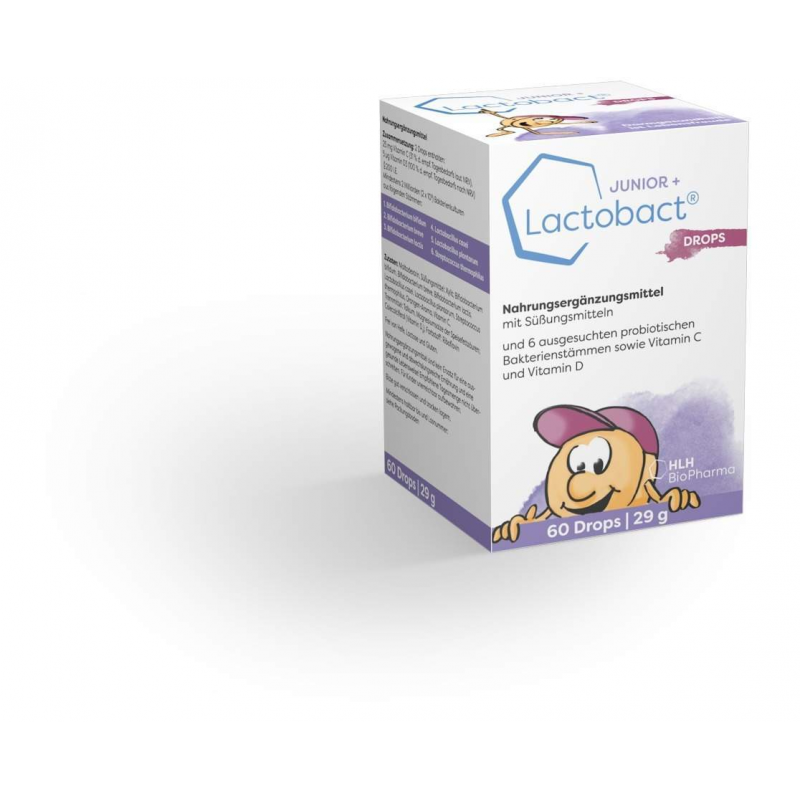 Lactobact Junior Drops 60 Lutschtabletten