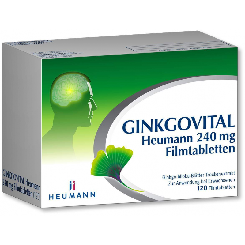 Ginkgovital Heumann 240 mg 120 Filmtabletten