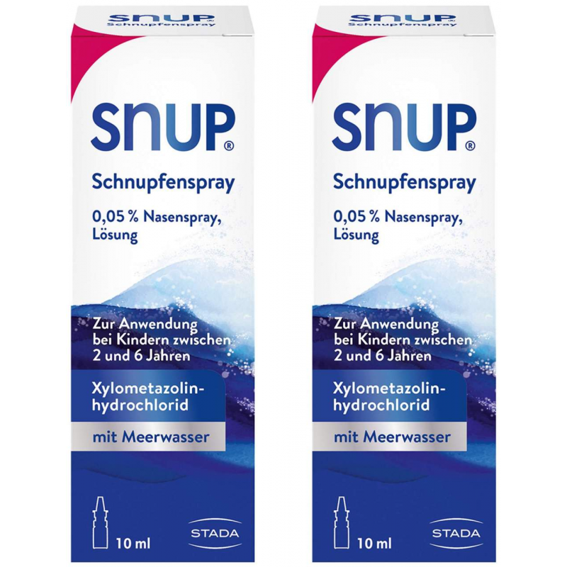Snup Schnupfenspray 0,05% 2 x 10 ml Dosierspray
