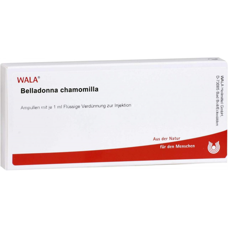 Belladonna Chamomilla 10 X 1 ml Ampullen