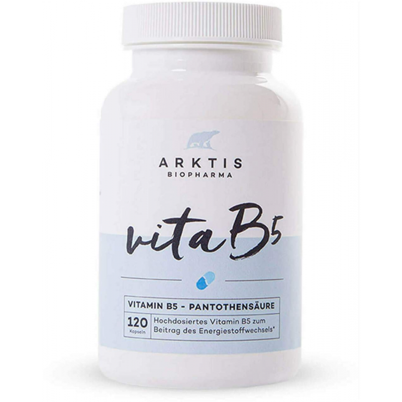 Arktis B5 Pantothensäure Vita B5 120 Kapseln