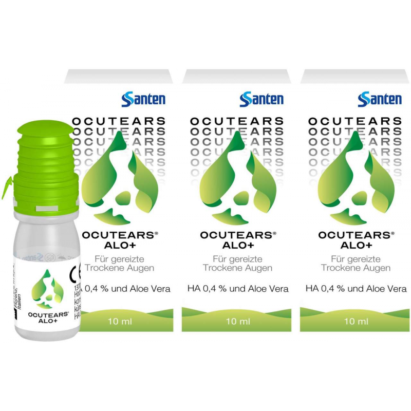 Ocutears Alo+ Augentropfen 3 x 10 ml