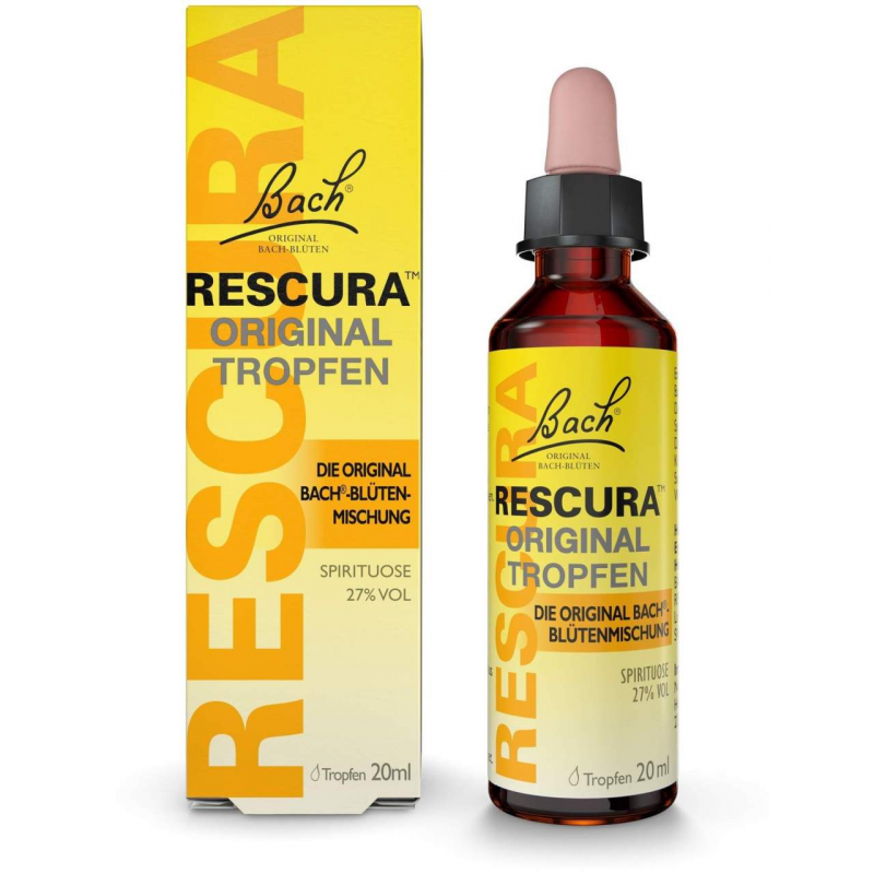 Bach Original Rescura mit Alkohol 20 ml Tropfen