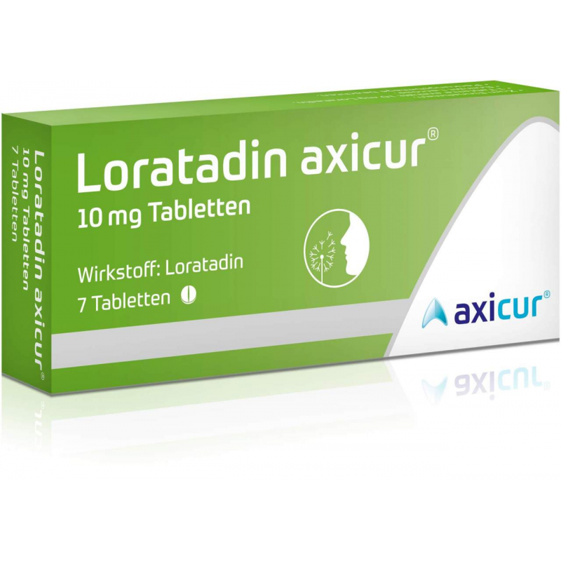 Loratadin Axicur 10 mg 7 Tabletten