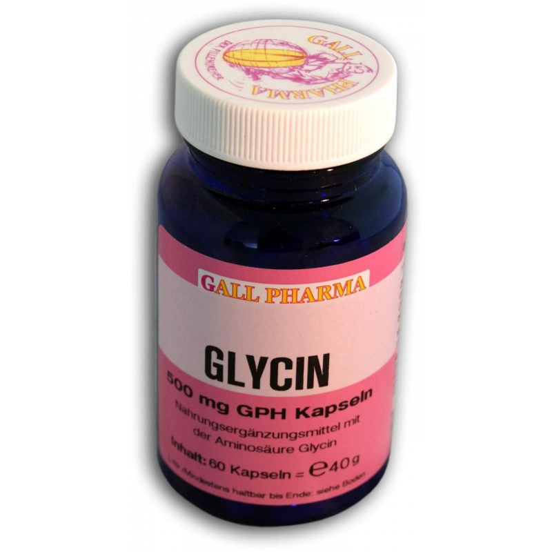 Glycin 500 mg 60 Kapseln