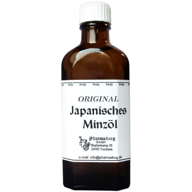 Japanisches Pfefferminzöl 100 ml Öl