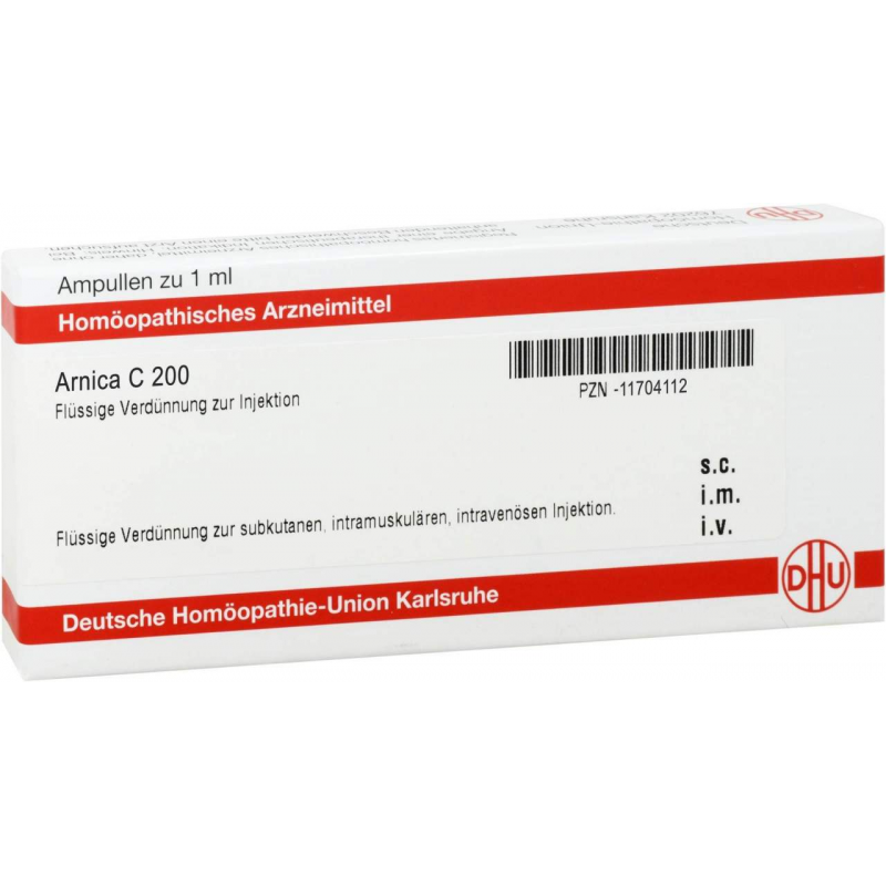 Dhu Arnica C200 Ampullen 8 X 1 ml Ampullen
