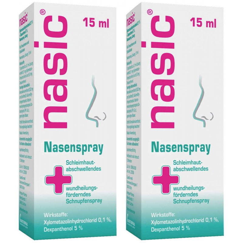 Nasic Nasenspray 2 x 15 ml
