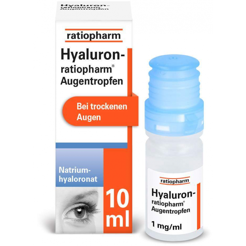 Hyaluron-ratiopharm 10 ml Augentropfen