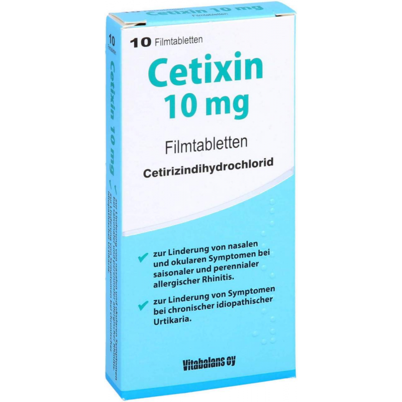 Cetixin 10 mg 10 Filmtabletten