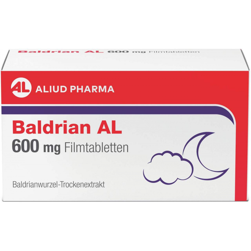 Baldrian AL 600 mg Filmtabletten 60 Stück