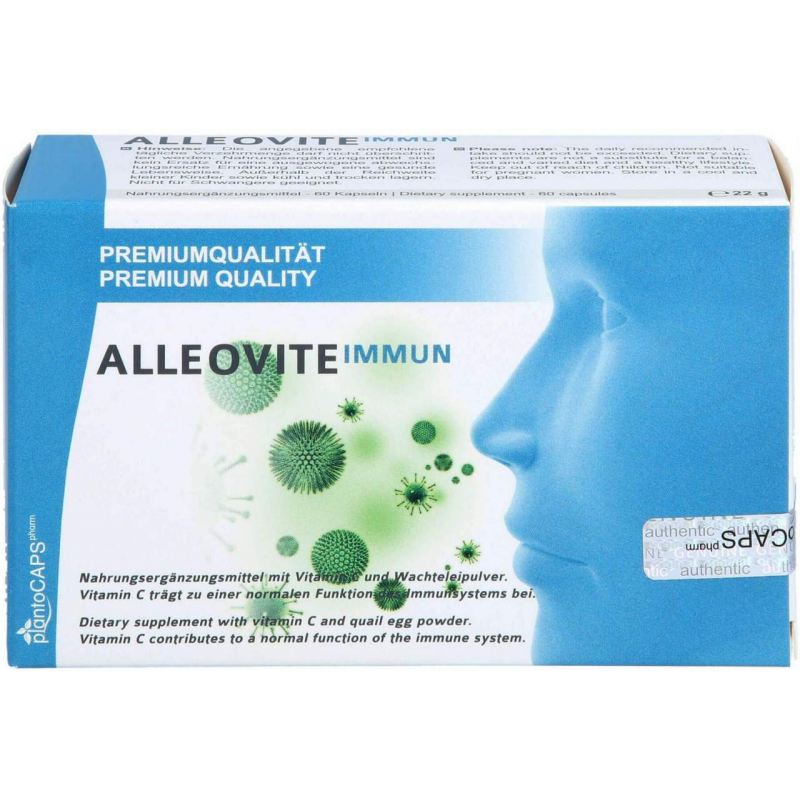 Plantocaps Alleovite Immun 60 Kapseln
