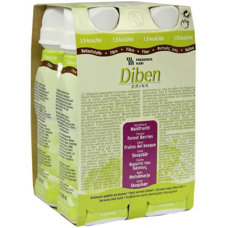 Diben Drink Waldfrucht 1,5 Kcal Pro ml