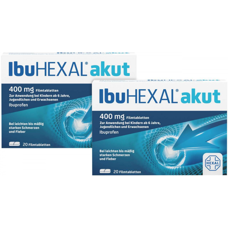 IbuHexal akut 400 2 x 20 Filmtabletten
