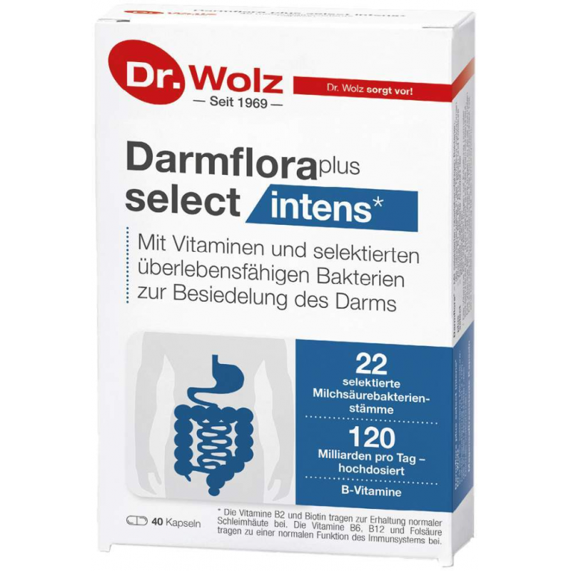 Darmflora Plus Select Intens 40 Kapseln