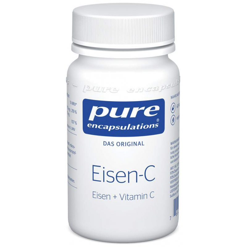 Pure Encapsulations Eisen C 60 Kapseln