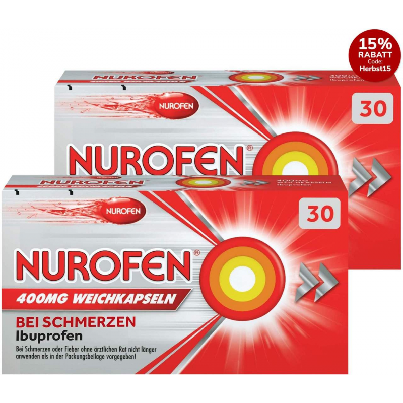 Nurofen 400 mg 2 x 30 Weichkapseln