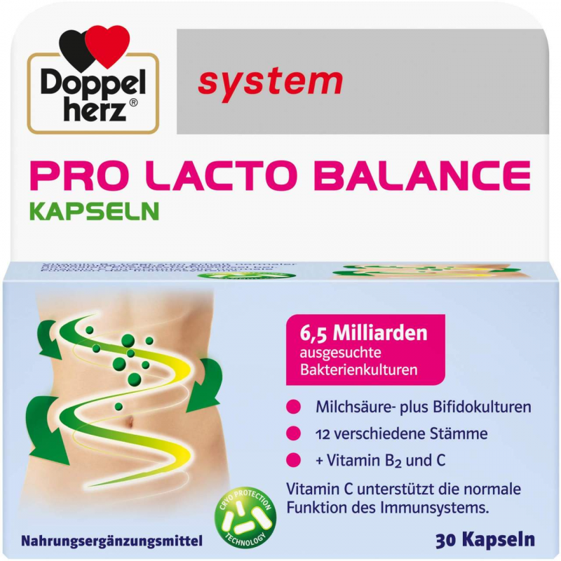 Doppelherz System Pro Lacto Balance 30 Kapseln