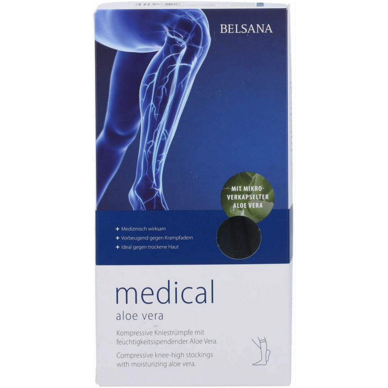 Belsana Med Aloe Ad Gr.M Gr. 45-47 Marine 2 Stück