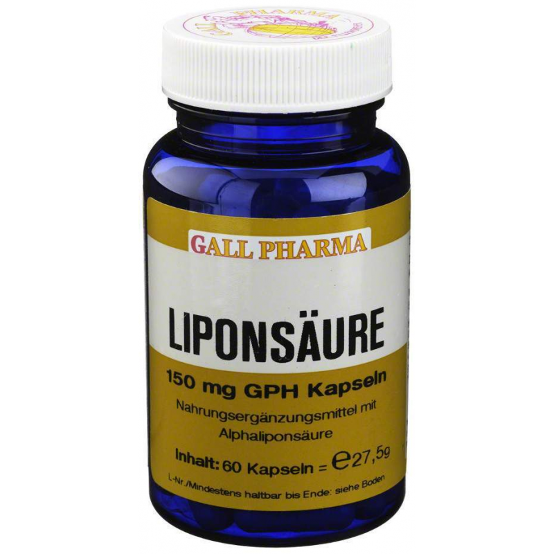 Liponsäure Kapseln 150 mg 60 Kapseln